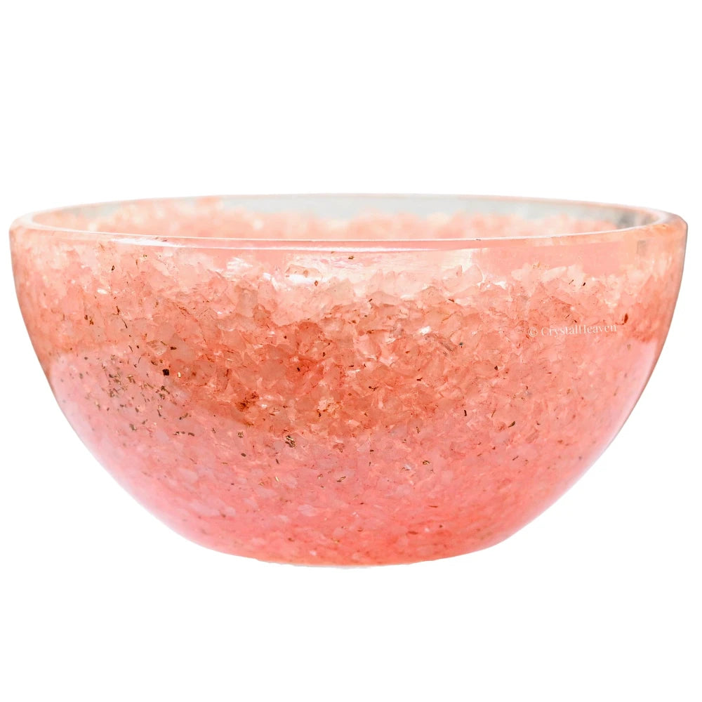 Rose Quartz Orgone Bowl (4 Inch)