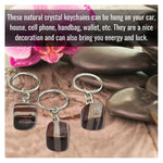 Narmada Stone Keychain (Tumbled)