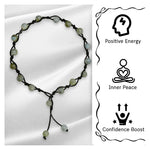 Labradorite Anklet (Hand Knotted)