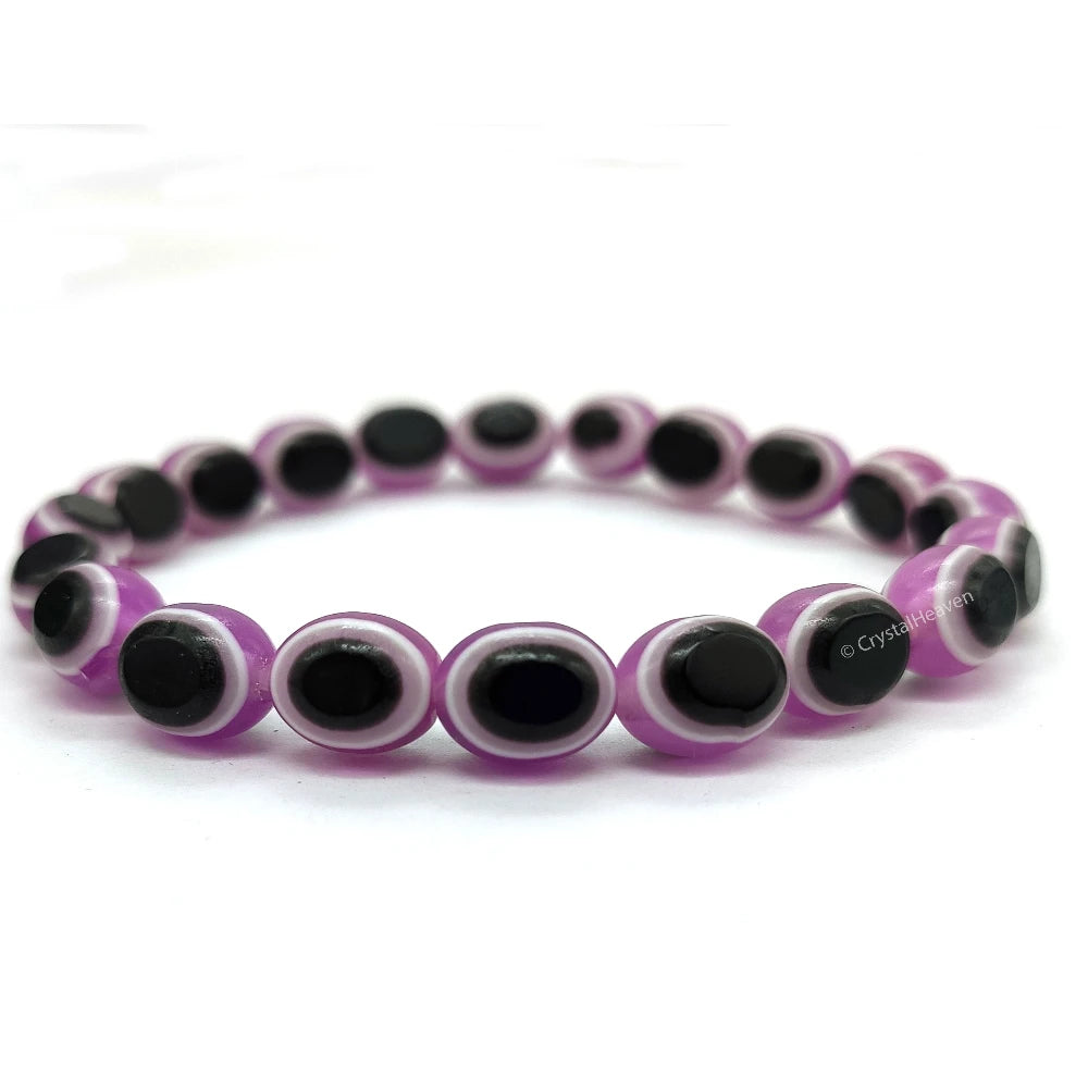 Purple Evil Eye Bracelet