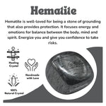 Tumbled Hematite Stones (30 Gram)