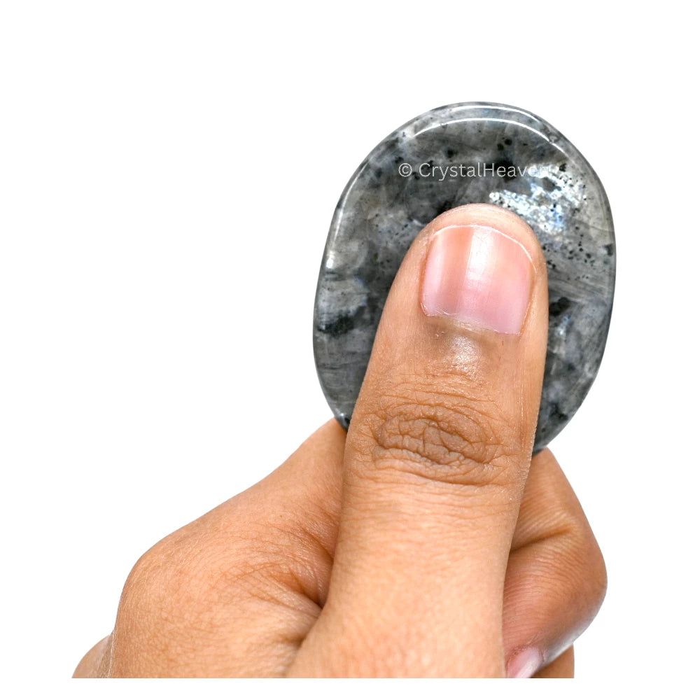 Larvikite Worry Stone