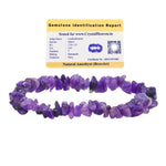 Amethyst Chips Bracelet