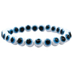 White Evil Eye Bracelet