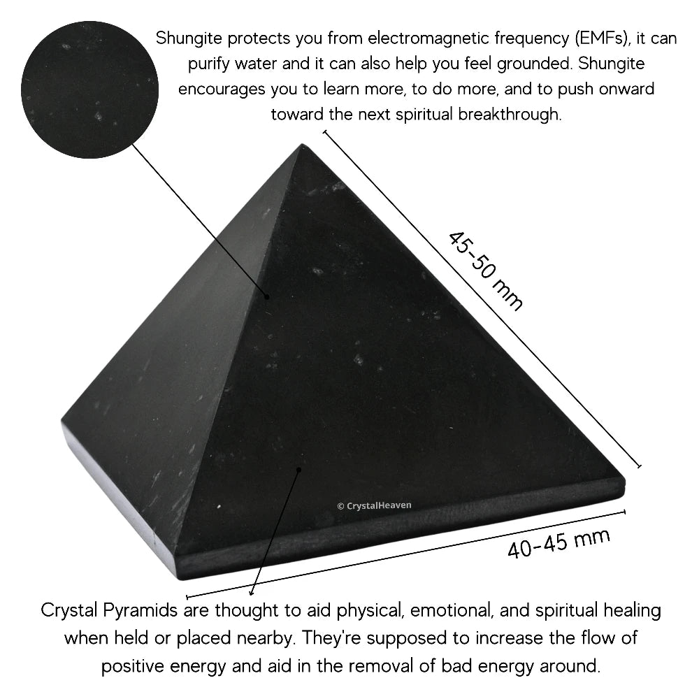 Shungite Pyramid (2 Inch)