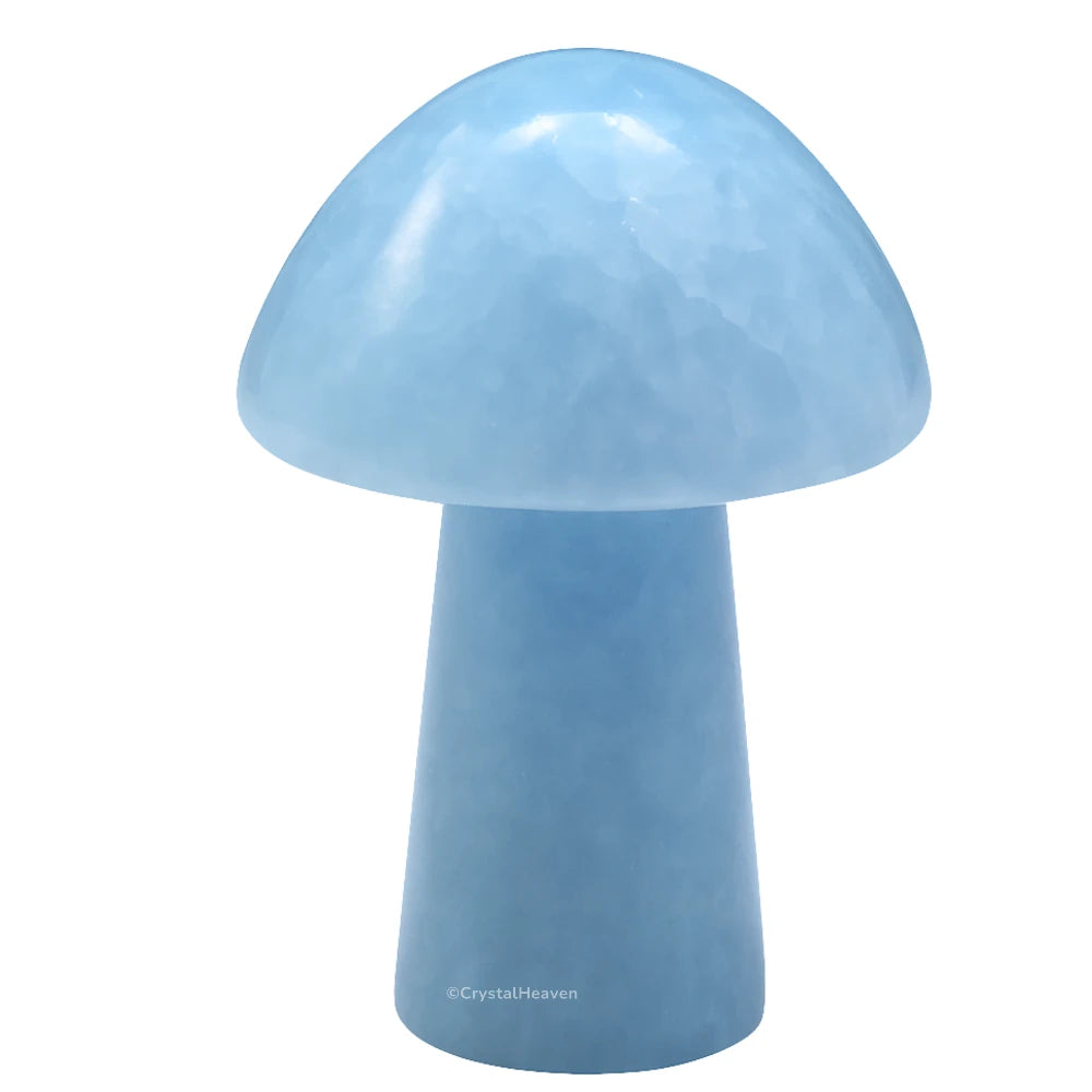Blue Calcite Mushroom