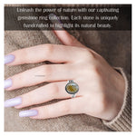 Labradorite Ring (Silver/Oval)