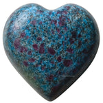 Ruby Kyanite Heart