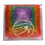 7 Chakra Onyx Orgone Pyramid (RA)