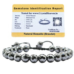 Hematite Bracelet (Faceted-Adjustable)