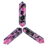 Rhodonite Pencil Points (Double Terminated) (Set of 3)