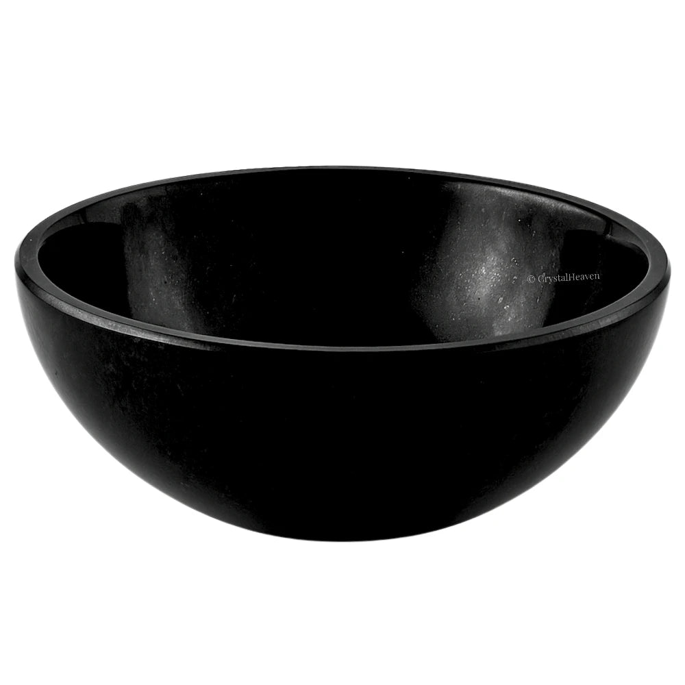 Black Tourmaline Crystal Bowl - 3 Inch