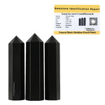 Black Obsidian Pencil Points (Set of 3)