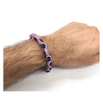 Purple Evil Eye Bracelet