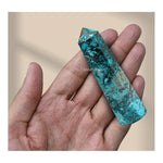 Chrysocolla  Crystal Tower (3" to 4" inch)