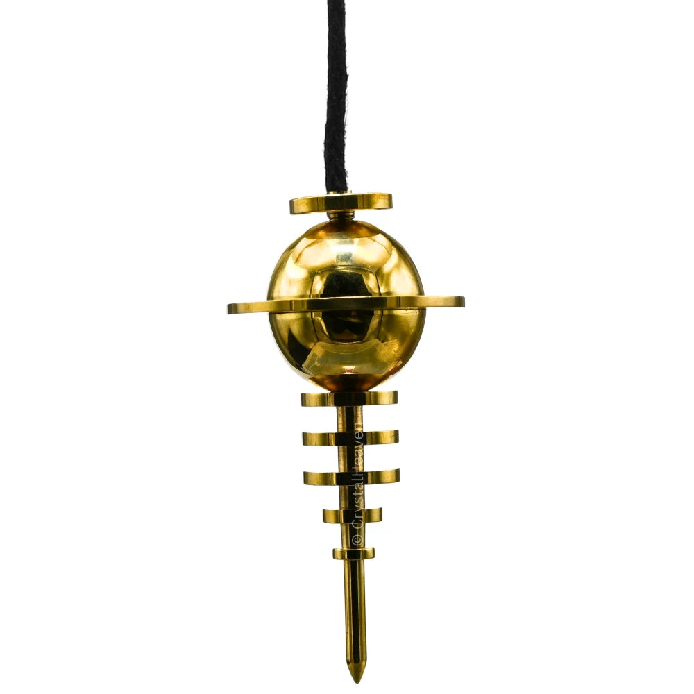 Metal Brass Pendulum - Chakra Stabilizer Large (MP112)