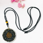 Shungite Necklace - Copper coil