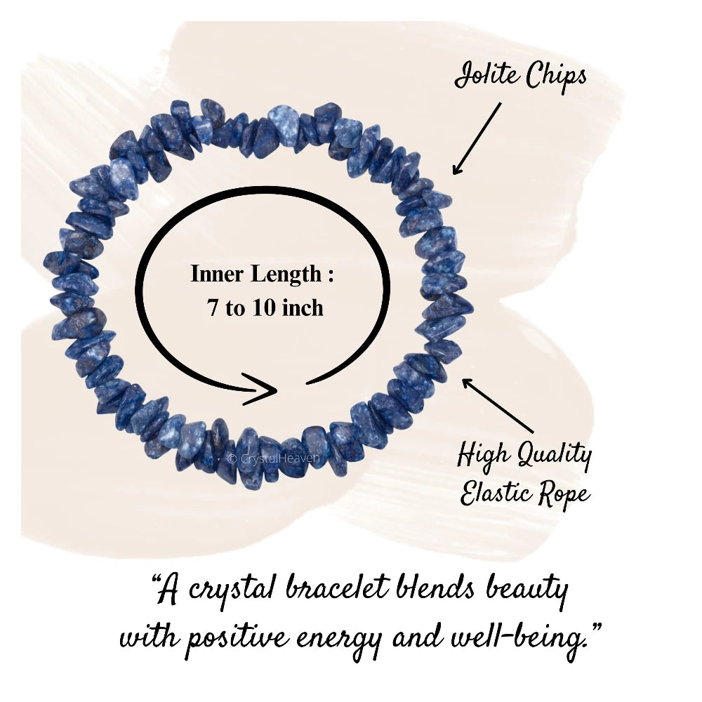 Iolite Chips Bracelet