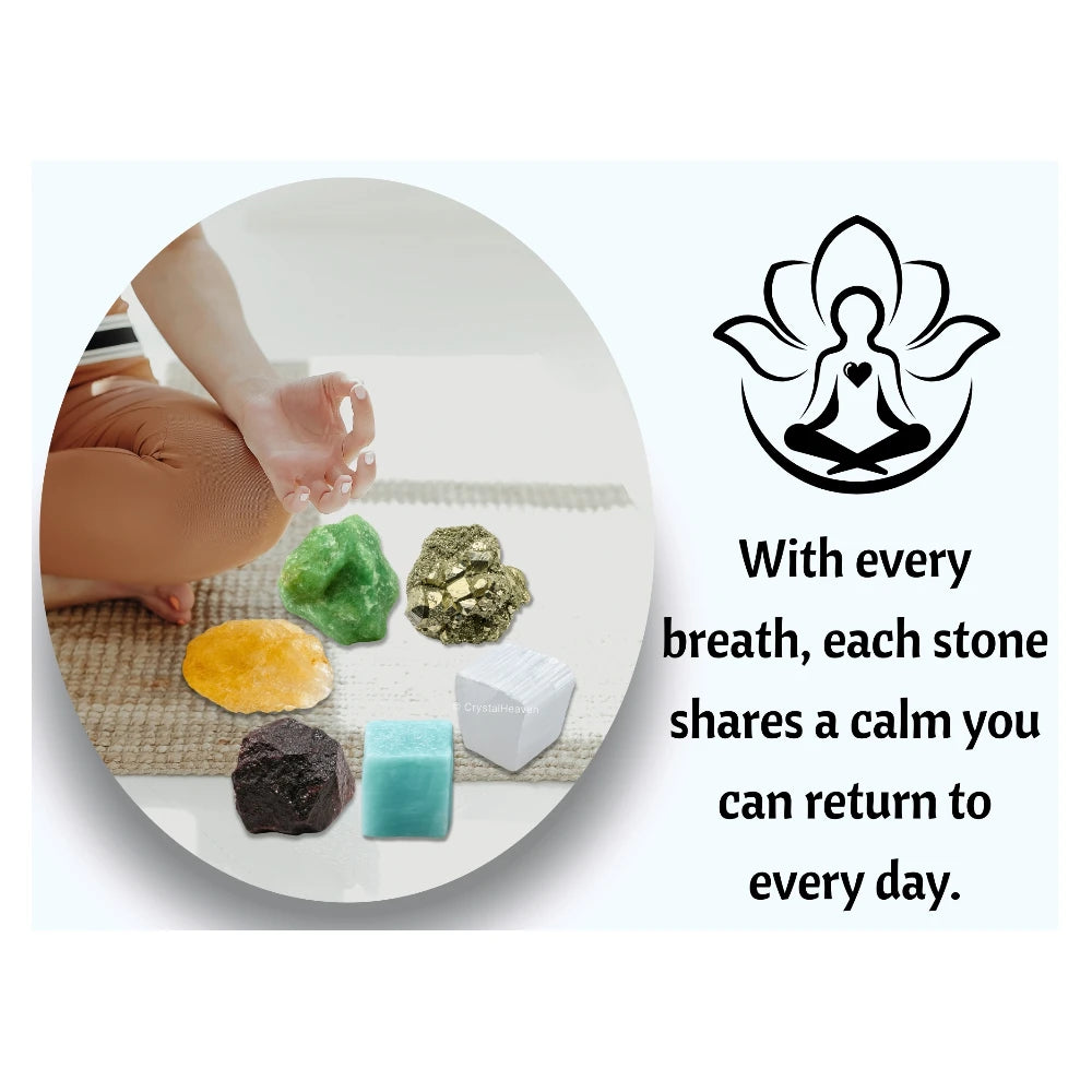 Money & Success Raw Crystals Set