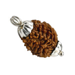2 Mukhi Rudraksha Pendant (Silver)