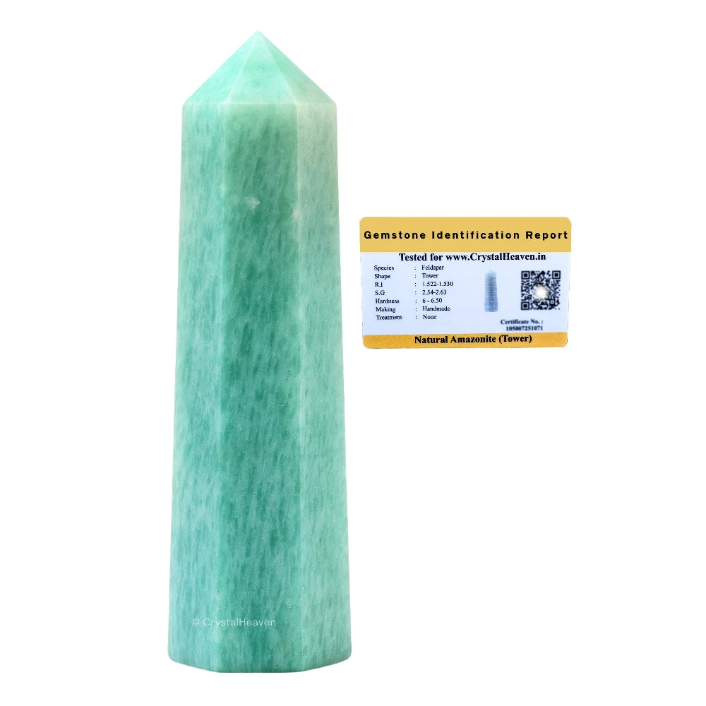 Amazonite Tower (3" to 4" inch)