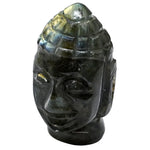 Labradorite Buddha Head