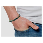 Bloodstone Bracelet (Faceted-Stretchable)