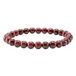 Garnet Healing Crystal Bracelets - 6mm Beads