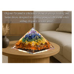7 Chakra Orgone Pyramid (Pentacle)