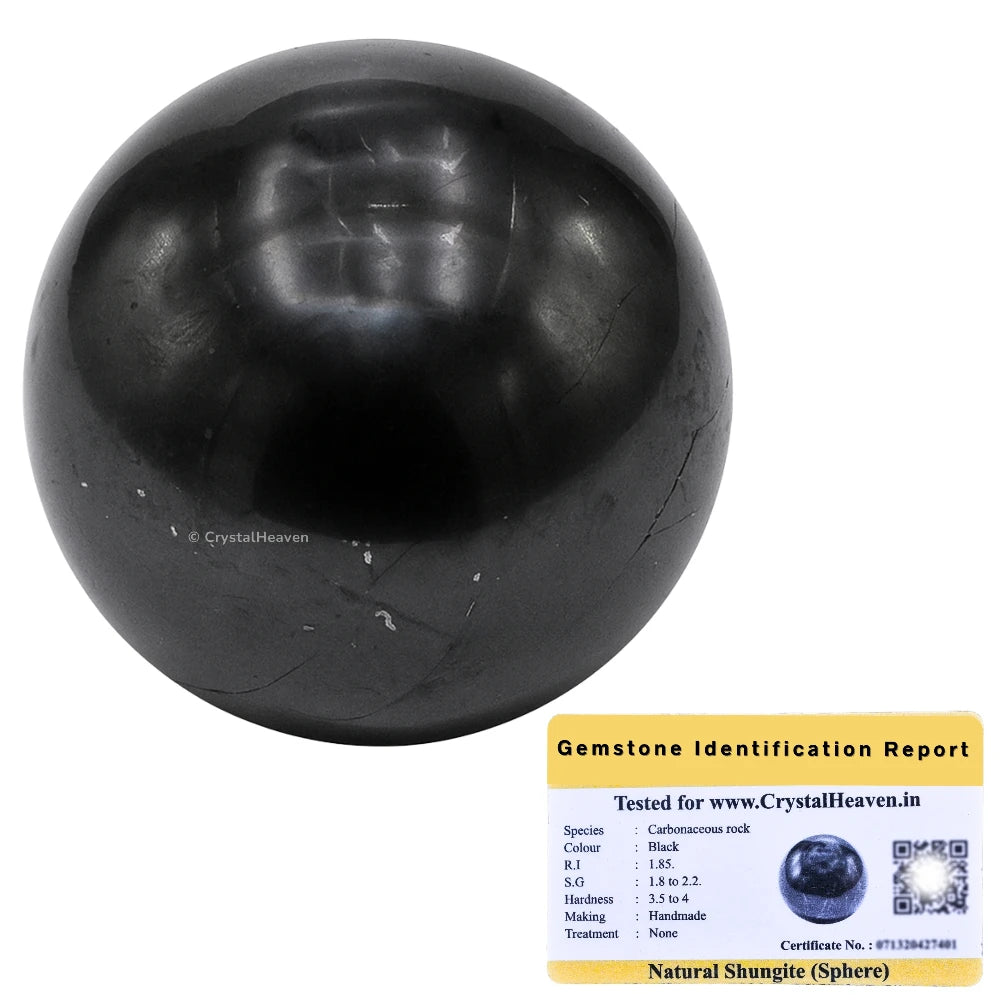 Shungite Sphere (2 Inch)