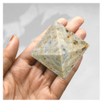 Hackmanite Pyramid (1.5 Inch)