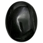 Natural Black Tourmaline Palm Stone
