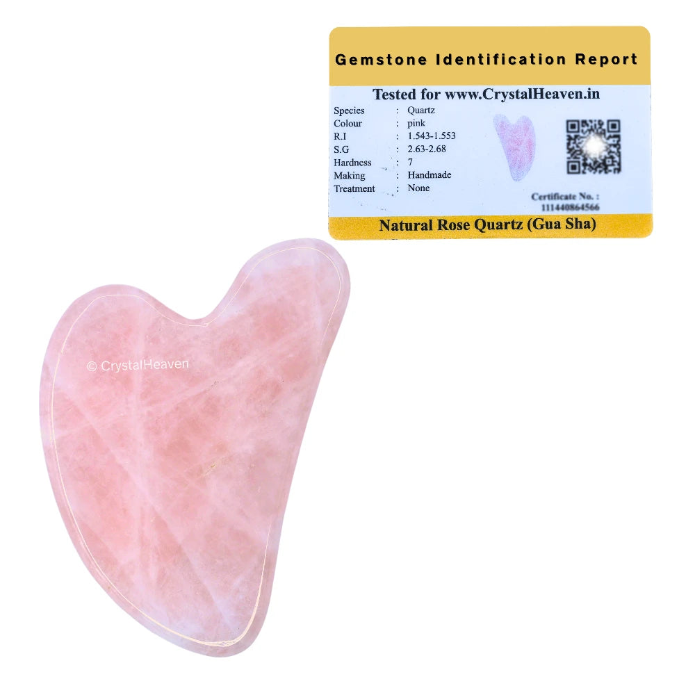 Rose Quartz Gua Sha