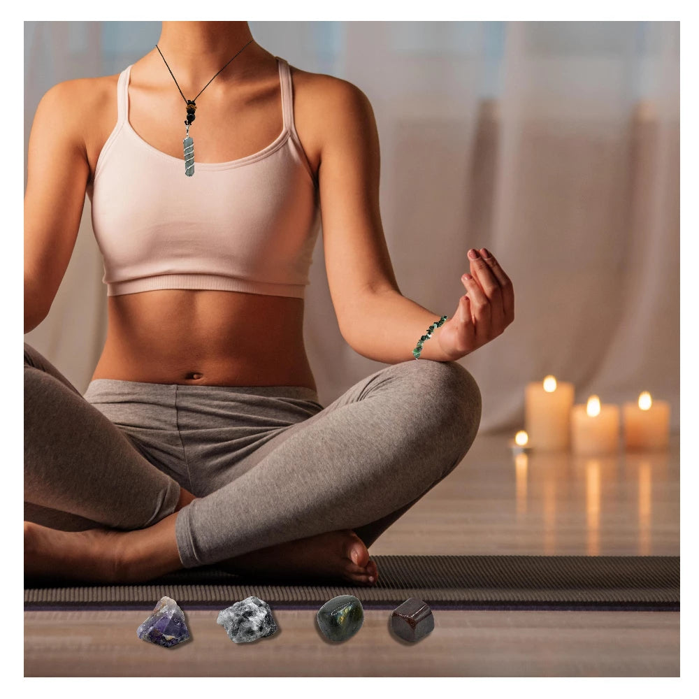 Aquarius Healing Crystals and Stones Premium Set