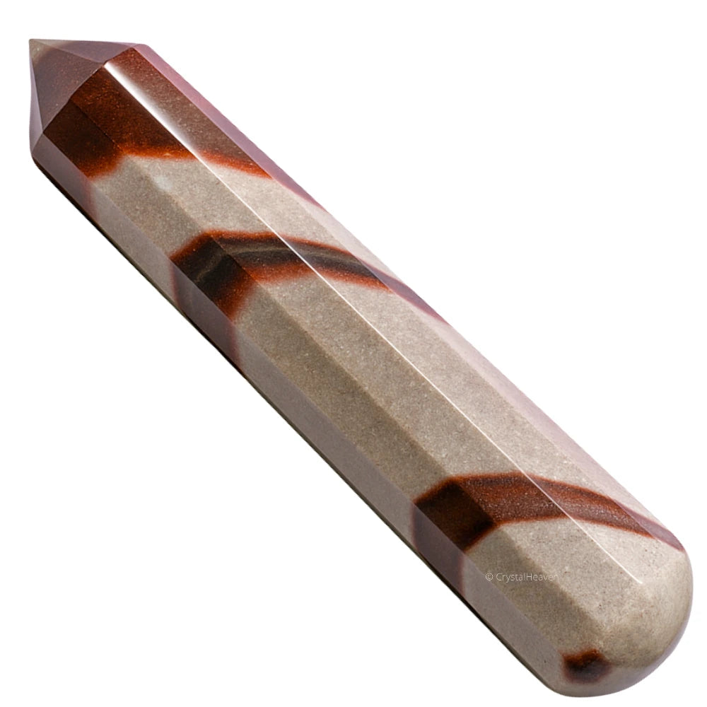 Narmada Shiva Lingam Wand (Faceted)