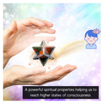 African Bloodstone Crystal Merkaba (15-20mm)
