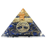 Lapis Lazuli Orogone Pyramid (Small Tree Of Life)