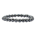 Hematite Bracelet (Faceted-Stretchable)