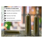 Golden Sheen Obsidian Crystal Tower (2" to 3" inch)