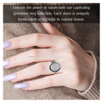 Clear Quartz Ring (Silver/Oval)