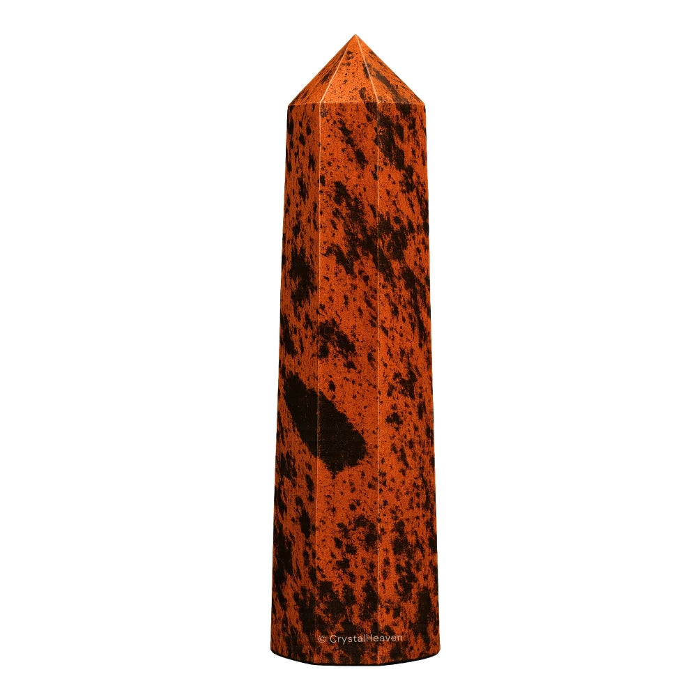 Mahogany Obsidian Crystal Tower (3" to 4" inch)