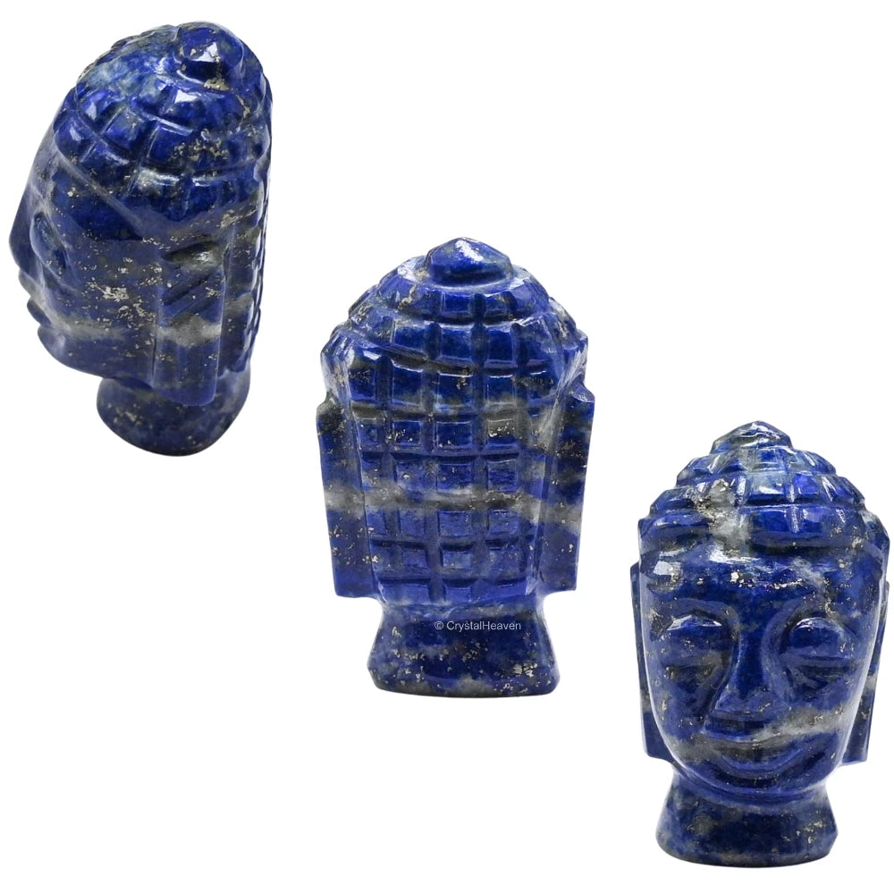 Lapis Lazuli Buddha Head