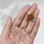 2 Mukhi Rudraksha Pendant (Silver)