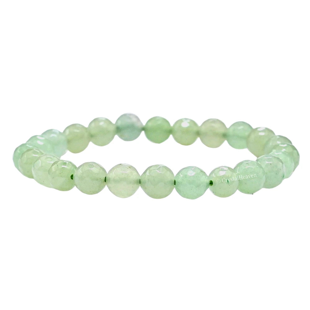 Green Aventurine Bracelet (Faceted-Stretchable)