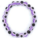 Violet Evil Eye Bracelet