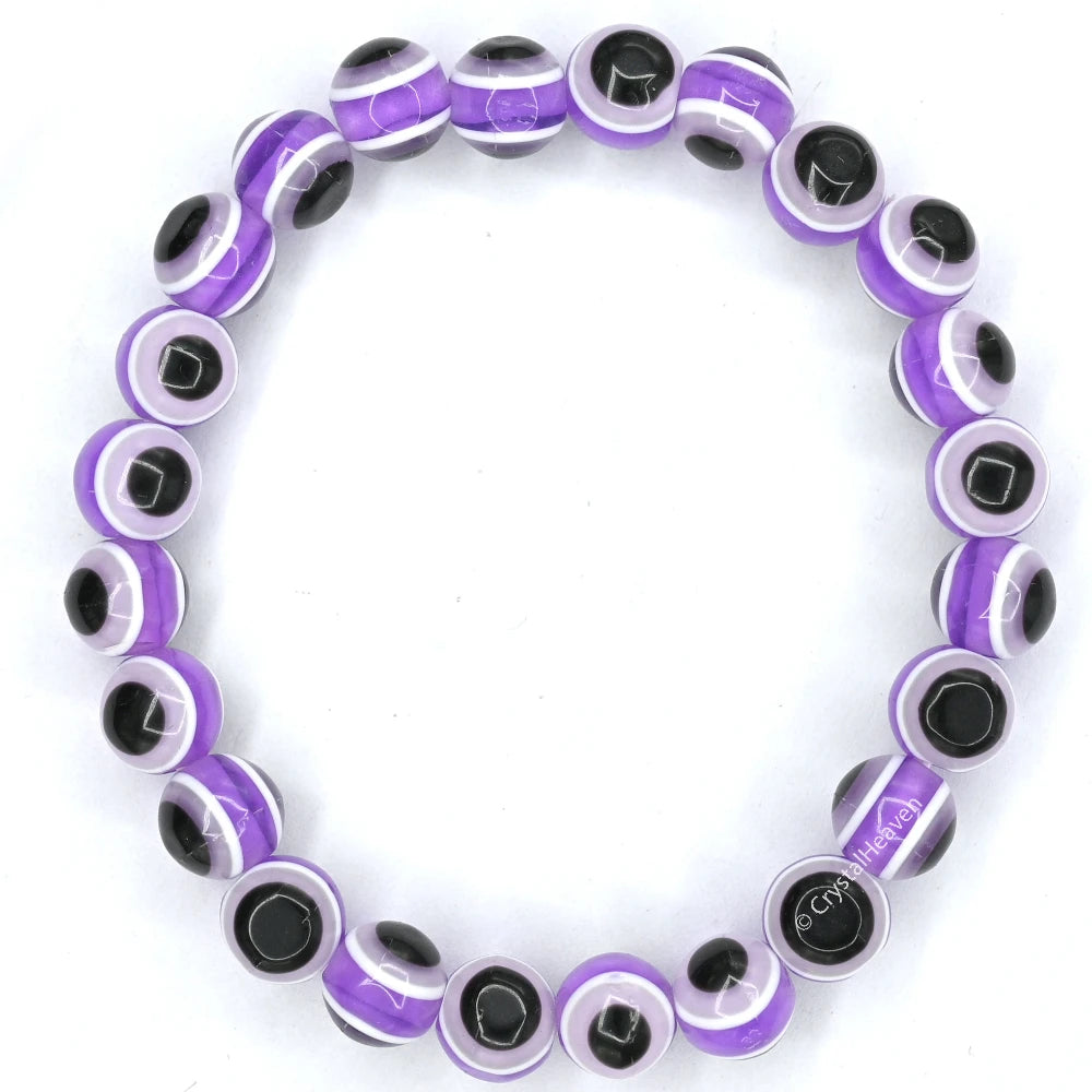 Violet Evil Eye Bracelet