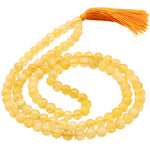 Citrine Japa Mala (Without Knot)