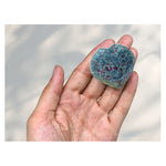 Ruby Kyanite Heart