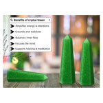 Green Strawberry Quartz Crystal Tower (2" to 3" inch) 