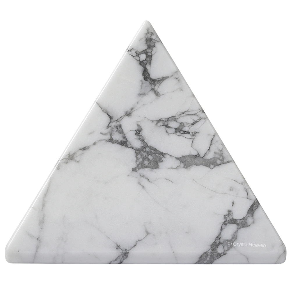 Howlite Pyramid (2 Inch)